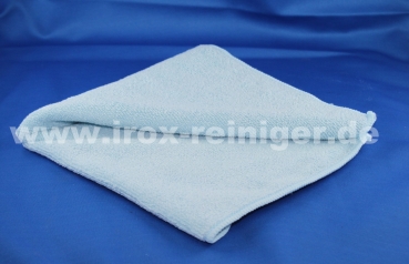 IROX Clean Platin - Hochwertiges Mikrofasertuch für alle Bereiche - Hellblau